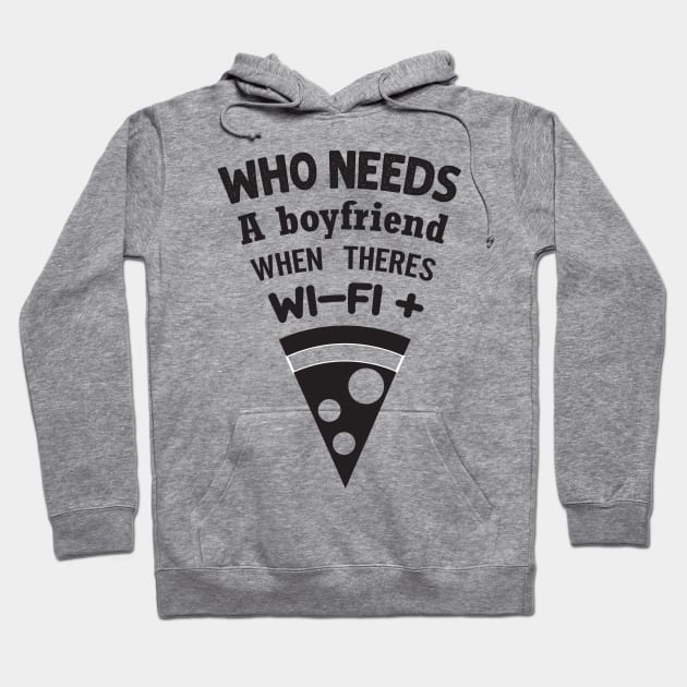 WIFI Internet Boyfriend Hoodie by Shop Ovov